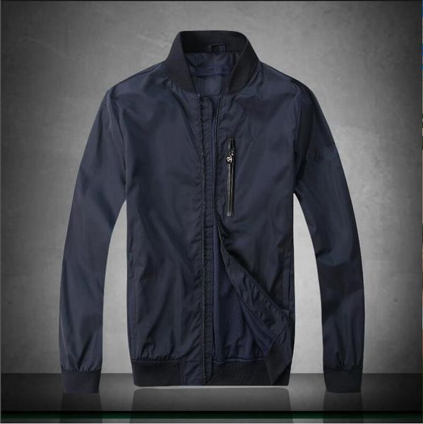 

2019 new pp1798 autumn jacket men casual loose mens sportswear waterproof windbreaker men jackets and coats bomber jacket, Black;brown