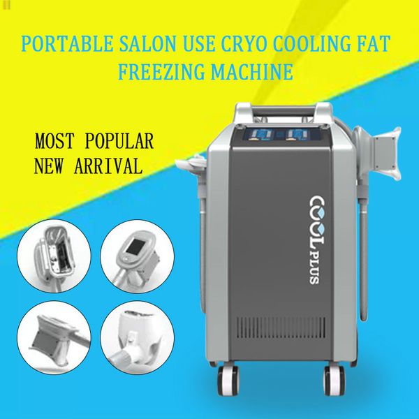 

movable cryolipolysis fat ing machine fat ing cool for body sculpting professional cryolipolysis machine with 4 handles