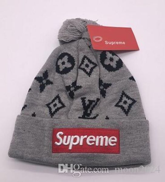 

sup knitted caps red women s fashion knitted cap autumn winter men cotton warm hat new 3color wholesale hat, Blue;gray