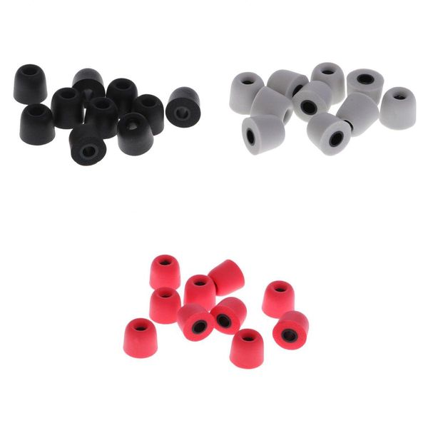 

15 pairs earbud memory foam eartips earplug tips for inear headphone 4.5mm