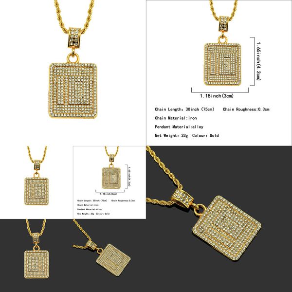 

hiphop hip-hop jewelry set rhinestone cool pendeloque cut necklace jewlery designer luxury pearl necklace collier de diamants, Silver