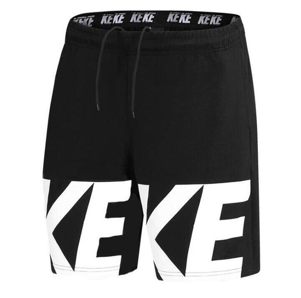 

новый дизайнер мужские шорты пляж роскошные летние короткие брюки тренажерный зал письма печатные модный бренд длиной до колен баскетбол оде, Black