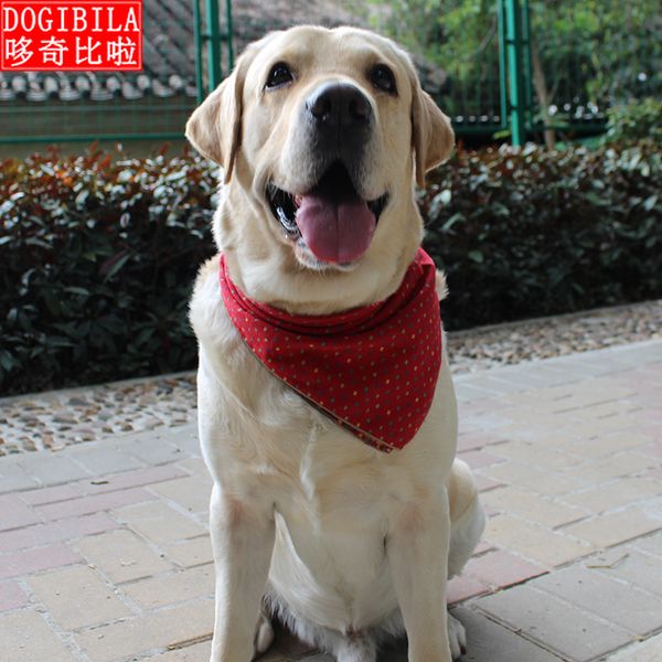 

dog's mouth water towel in the big dog selling meng p collar cute jinmaolabuladuo pet products