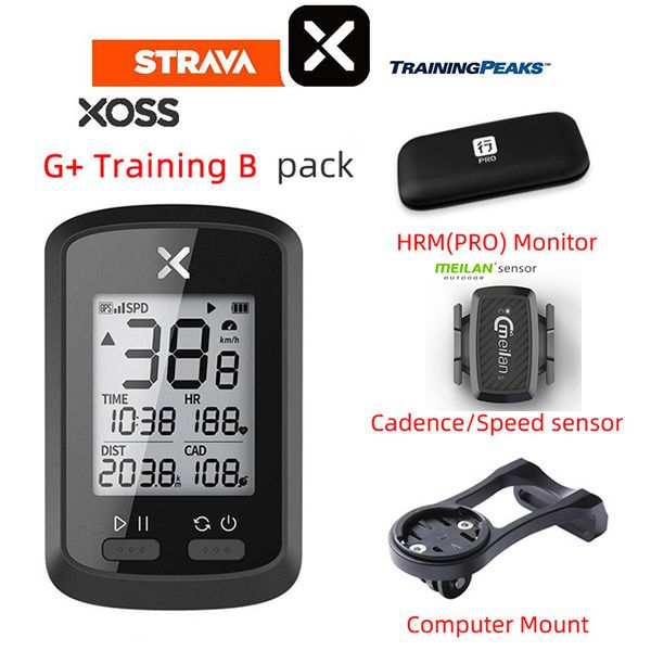 

XOSS велокомпьютер G + Wireless GPS Спидометр Водонепроницаемый дорожный велосипед MTB вел