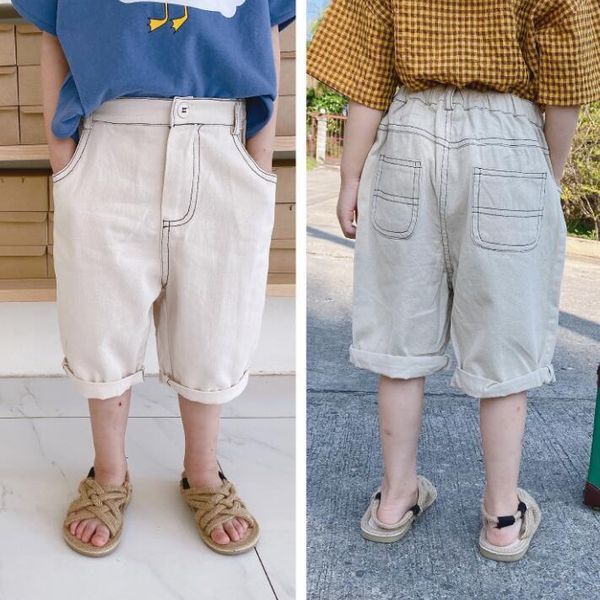 

2020 new arrival girls denim shorts summer girls shorts 1-6 years qa33, Black