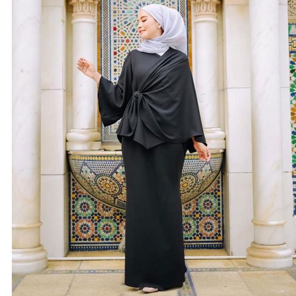 

women party maxi suit two piece sets and skirts kaftan ramadan eid robe islamic judaic dubai moroccan gown bridesmaid dress, Red