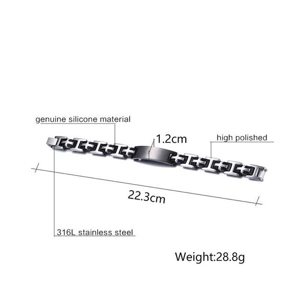 

fxm black leather bangle manbracelet new arrival fashion jewelry most popular bracelet for lover birthday gift, White