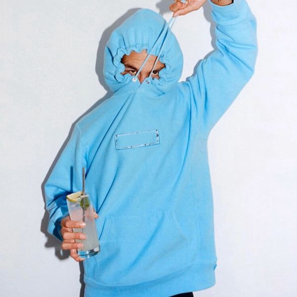 

19 fw box logo hoodies mens designer hoodie trendy letter printing sweatshirt hiphop streetwear trackshirt mens 2020 luxury designer clothes, Black