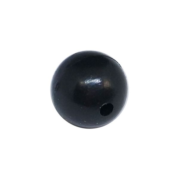 

200pcs/pack soft plastic beads round ser 3mm-12mm black soft rubber fishing beads s rig carp fishing accessories