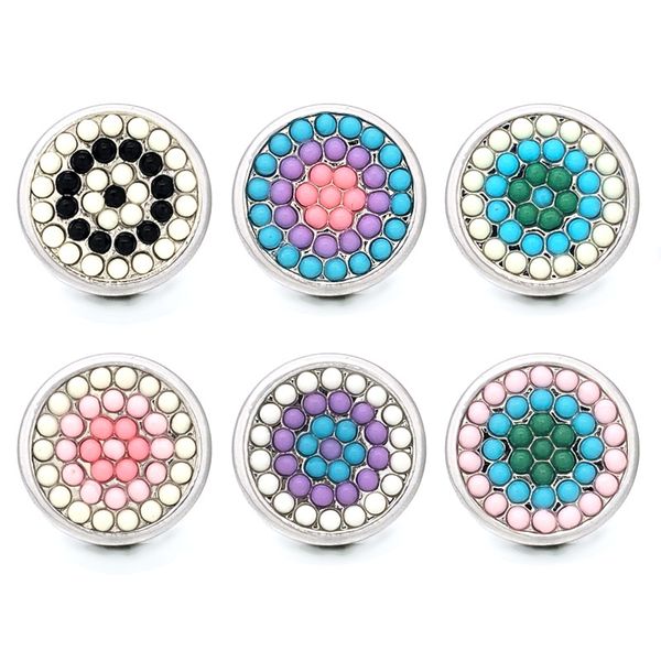 

component w472 crystal 3d 18mm 40mm metal snap button for bracelet necklace interchangeable jewelry women accessorie findings