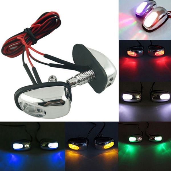 

new a pair chrome led blue light lamp breeze jet nozzle spray cleaner eye washer decorative light multi-color optional