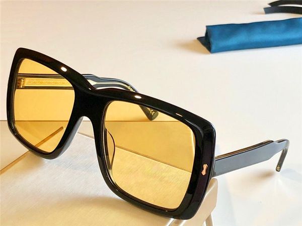 

new fashion pop sunglasses 0366 square frame sunglasses or optical glasses simple style avant-garde outdoor eyewitness, White;black