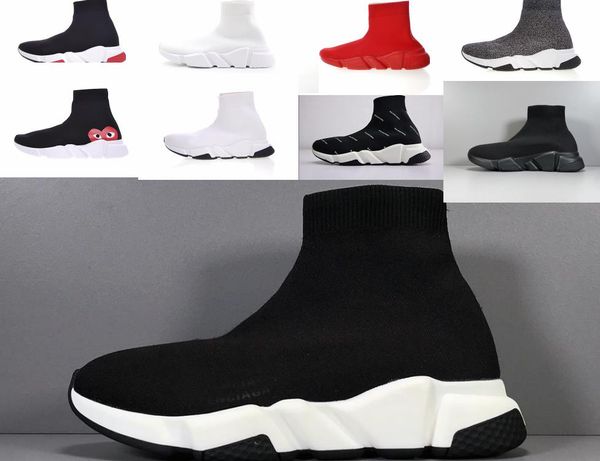 

new sock shoes fashion men women sneakers designer triple black white yellow navy glitter mens trainers casual shoe runner heavy sole