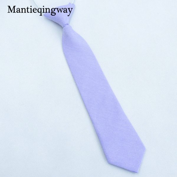 

mantieqingway brand business cotton ties children neckties candy color pink tie gravata formal neckwear solid necktie kids ties, Black;gray