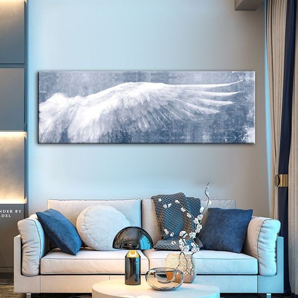 

angel wings vintage wall posters and prints black and white wall art canvas paintings wings art picture for living room