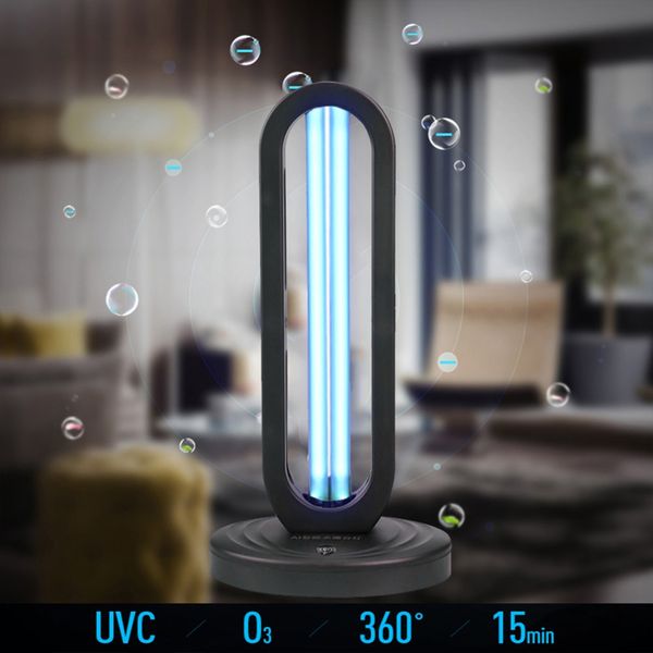 

38w ozone-ozone 20 meter through wall remote uv disinfection lamp remote remote home disinfection lamp