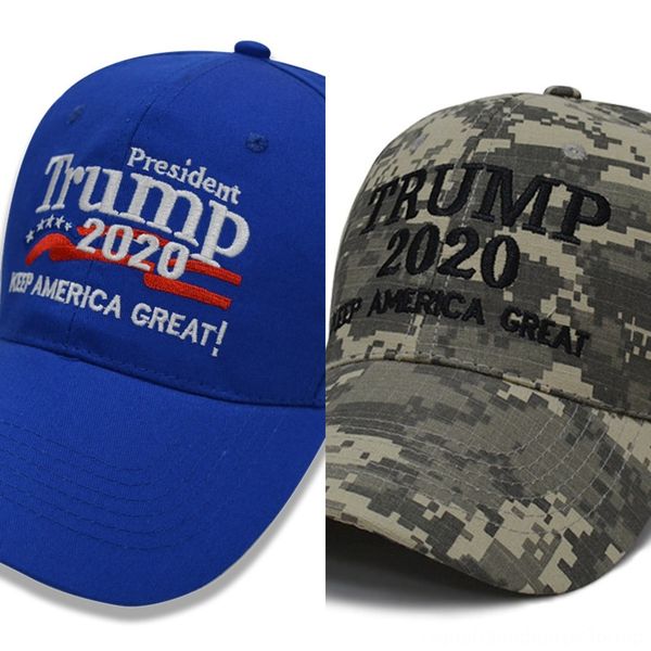 

einf8 3 style trump 2020 sports president donald trump american golf capcamo camouflage napback hat beach hat cap, Blue;gray
