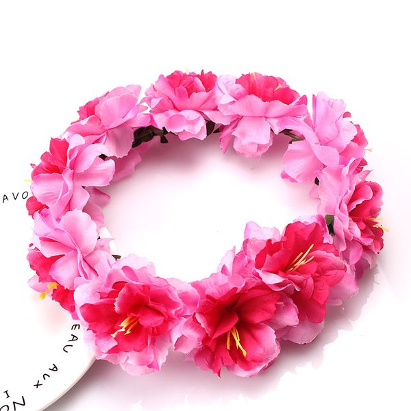 

m mism new carnations flowers headband bridal floral crown hair wreath mint head wreath a bandage for the head hair accessories