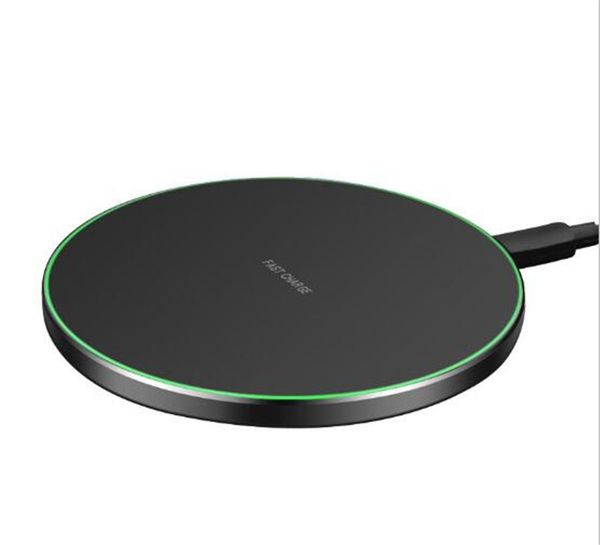 

for iphone 11 xs max 10w fast wireless charger qi quick charging wireless phone charger for samsung galaxy fold s10 s10+ stock