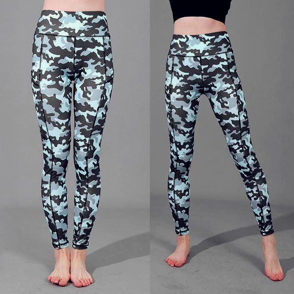 

gym leggings yoga pant ladies'printed camouflage pockets hip-tightening running fitness yoga pants high waist legins joga #25211, White;red