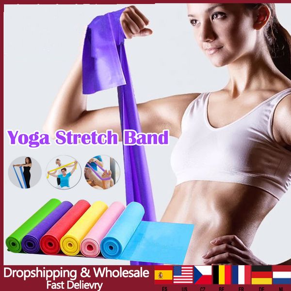 

2020 gym fitness equipment hacer ejercicios strengthtraining latex elastic resistance bands workout yoga rubber loops sport