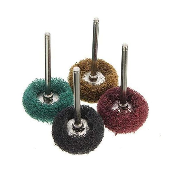 

40шт двойной слой нейлон полировальная головка полировка полировка комплект абразивный круг полировка набор отличное рассеивание тепла