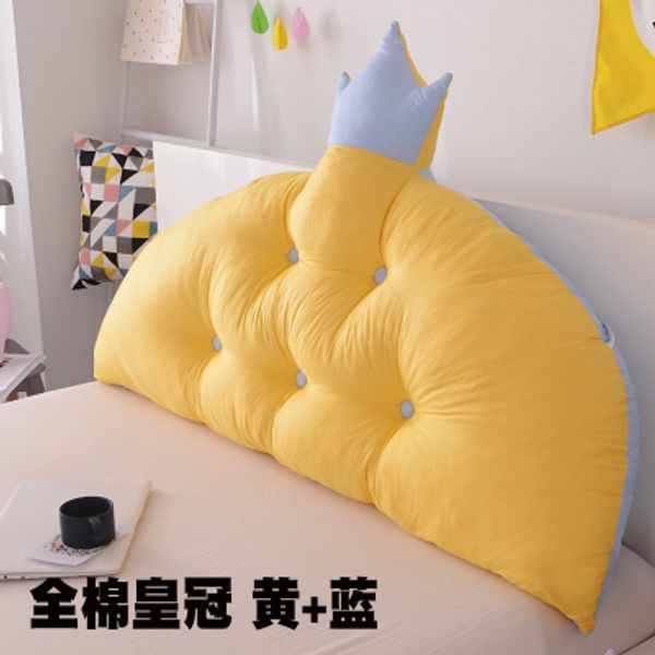 

cute cotton crown cartoon pillow bed cushion cushion children's head home textile