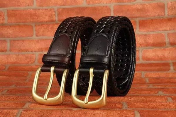 

brand men belts style men belt cowhide genuine leather belts for men luxury automatic buckle belts wholesale, Black;brown