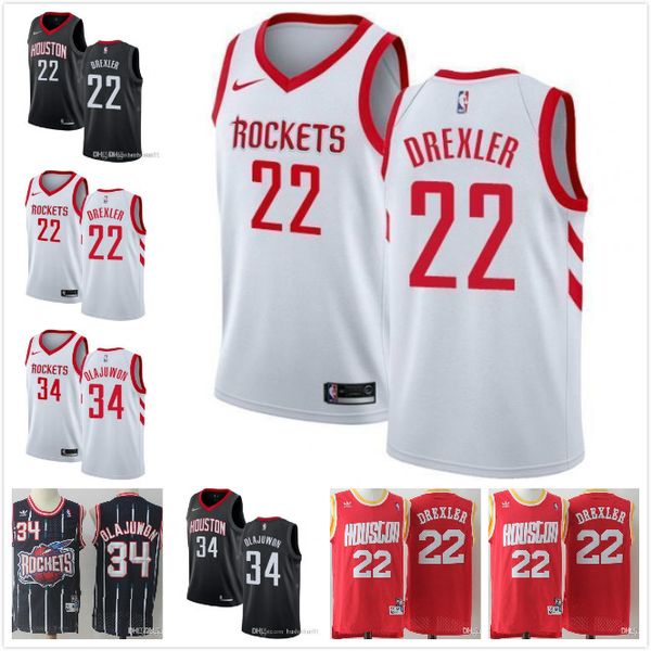 houston rockets throwback jersey white