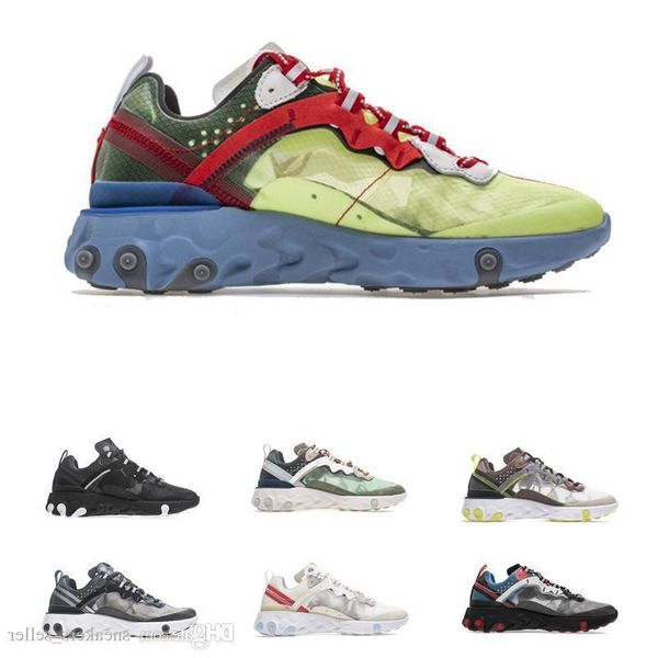 

boxundercover with react element 87 2019 running shoes men womens sports running sneakers designer shoes with box szie 36-46