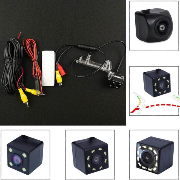 

car ccd hd 4 led night vision backup rear view camera parking assistance waterproof for smart fortwo / smart ed