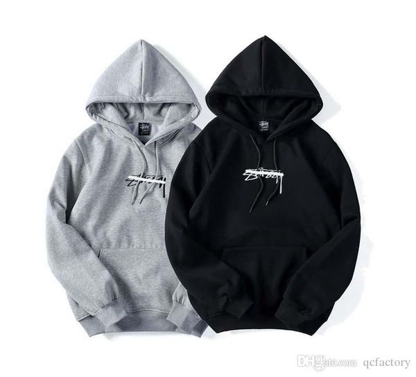 

new designer mens hoodie spring letter printing hoodies brand street men women hooded sweater luxury cotton pullover, Black