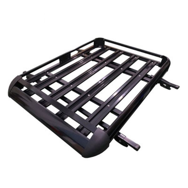 

factory direct black universal double deck roof rack roof carrier rack cargo basket for suv