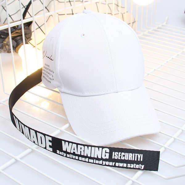 

new baseball cap fashion long belt women men belt baseball cap black adjustable hip hop embroidery letter casual cotton hats, Blue;gray