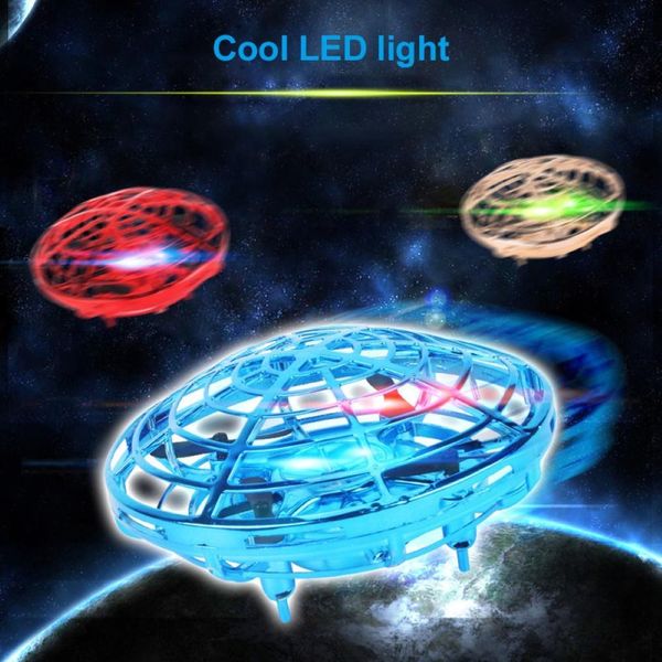 

мини малыш 4 оси нло 360 градусов вращения летающий светодиодный индукционный ручной летающий ai 7339044rcraft игрушка индукционный дрон дет