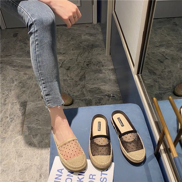 

female shoes house slippers platform luxury slides cover toe shose women loafers 2020 designer flat summer rome pu fisherman, Black