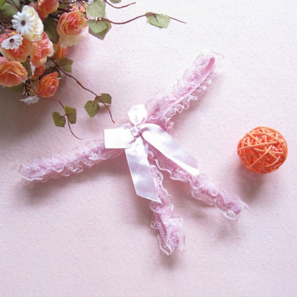 

mini fashion g-strings thongs lady intimates briefs lace women underwear, Black;pink