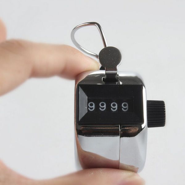 

hand held metal 4 digits number tally counter clicker golf hand tally click counter 2017 sale