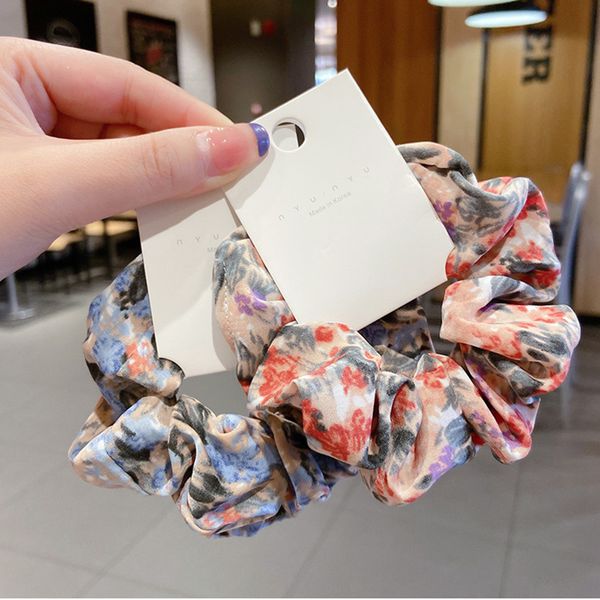 

ai ци] простой коньяк французский цветочный толстая кишка кольцо волос ins веревку сладкий волос ветер мяч головой, Golden;silver