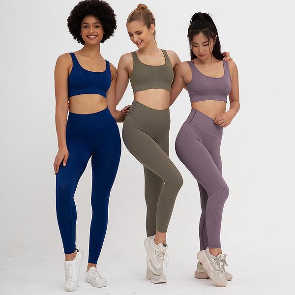 

raibaallu yoga set for fitness woman new stripe patchwork fitness wear 2 piece suits slimming sportswear gym clothes suit yoga, White;red