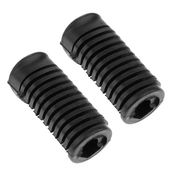 

2 pieces motorcycle rubber footrest pedal foot peg cover for honda cg125