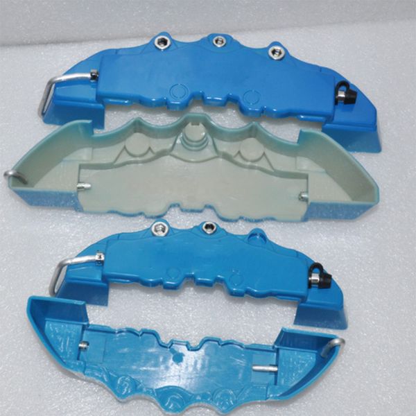 

4x red/ black/ yellow/ blue 3d rear caliper covers embossed brem fit pliers covers car universal disc brake caliper covers front & rear