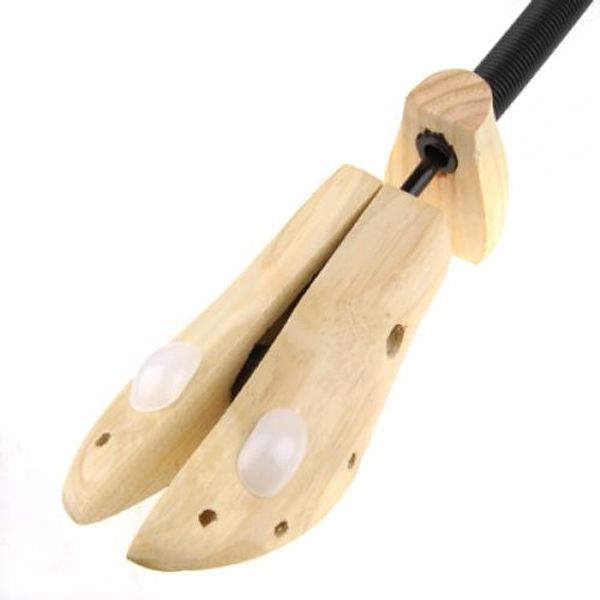 

2pcs wood чистка колоде носилки shaper размер сша 5-8 регулируемое zapatos de homb expander деревья для женщин, White;pink