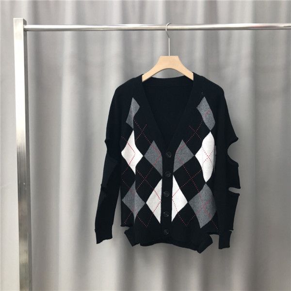 

19aw luxurious brand design bbr cardigan hoodie long sleeve crewneck sweater sweatshirt fashion splice pullover hoodie outdoor sweatshirt, Gray;blue
