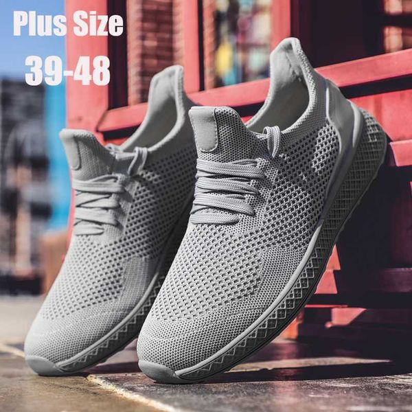 

2020 fashion men shoes lightweight breathable running shoes large size sneakers men comfortable walking jogging sport 48
