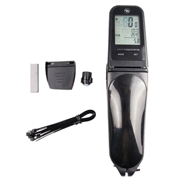 

bicycle bike computer luminous mtb road stem with speedometer wireless cycling satch bike lcd large screen sale