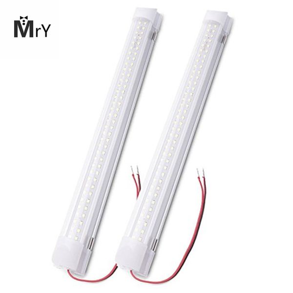 

72 leds auto car van bus caravan house light bar strip lamp with on / off switch 12v 5w universal car styling accessories