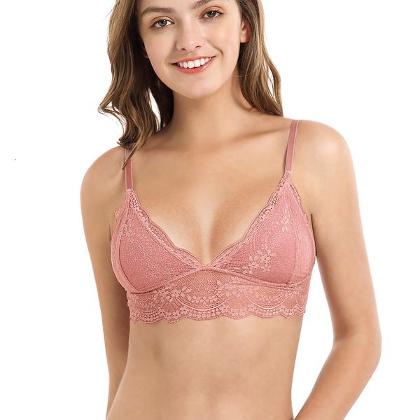 

bralette bras women underwears ladies lace bralette lingerie underwear intimate bra 3 4 cups crop unlined soft bras translucent, Red;black