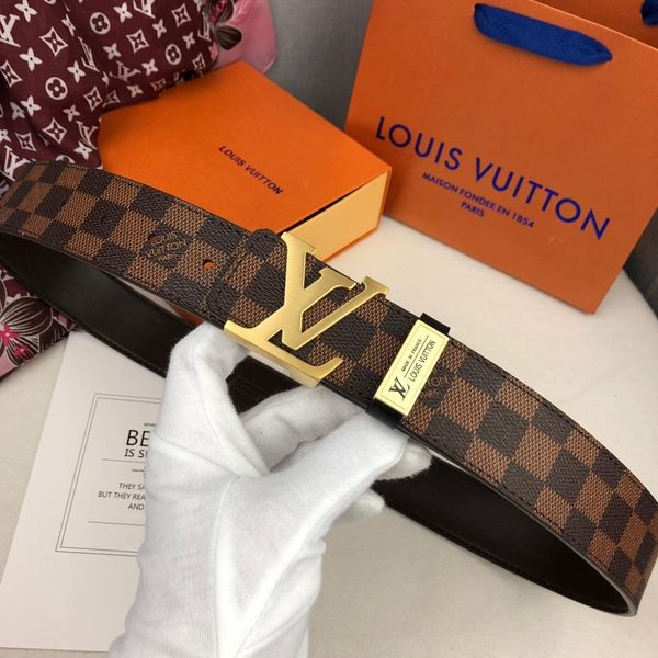 

Belt de igner belt de igner men de igner luxury men de igner luxury belt women 2019 luxury fa hion acce orie printing alloy buckle, Black;brown