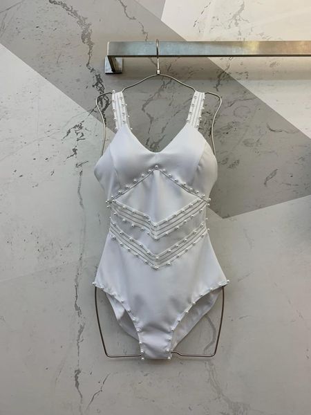 

2019 spring new women's net color shawl one-piece swimsuit 41924, Black;white